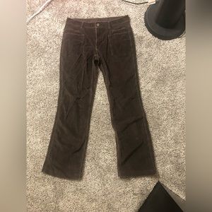 North Face Vintage brown Corduroy pants Women size 12